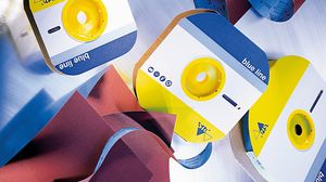 paper abrasive roll