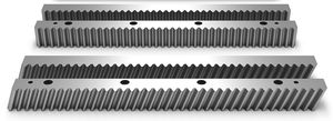 straight-toothed rack and pinion