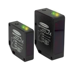 diffuse reflective photoelectric sensor / through-beam / rectangular / infrared