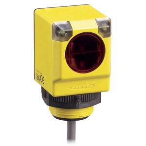 photoelectric sensor with background suppression / diffuse reflective / retroreflective / through-beam