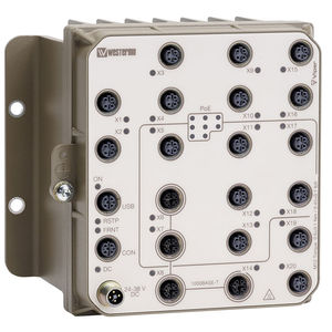 managed network switch / 16 ports / chassis / integrated