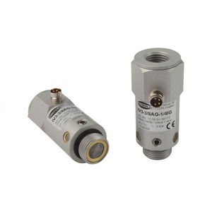 in-line valve / diaphragm / pneumatic / vacuum