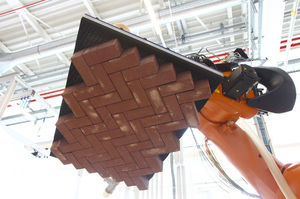 gripping protective foam / for vacuum production systems