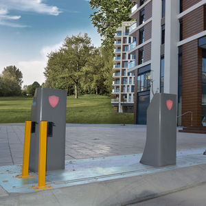 automatic sliding bollard / electric / high-security