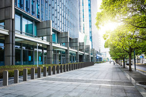 shallow mount fixed bollard