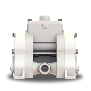 wastewater pump / air / double-diaphragm / industrial