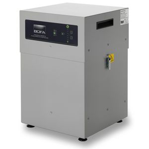 floor-standing fume extractor