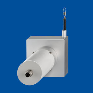 draw-wire position sensor / potentiometer / with SSI interface / CAN bus