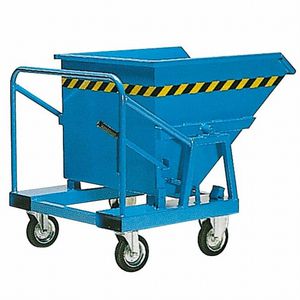 metal waste skip