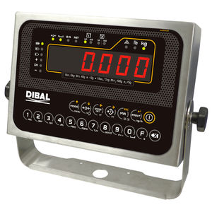 LED display weight indicator