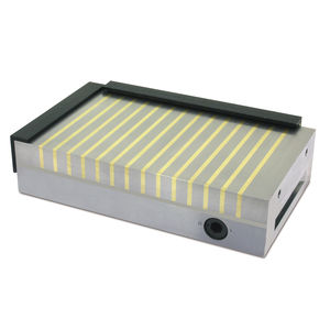 neodymium permanent magnet magnetic chuck / rectangular / for milling / with T-slots