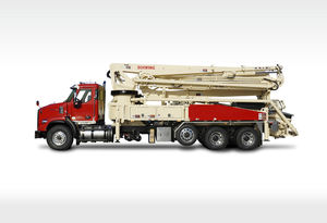 construction truck-mounted concrete pump