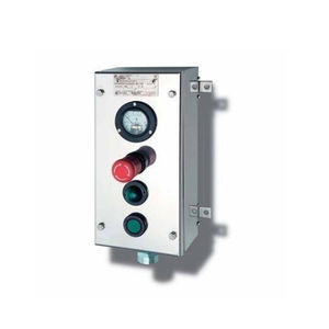 stainless steel control panel