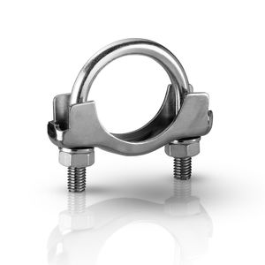 zinc-coated steel hose clamp