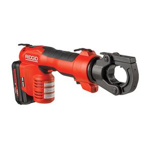 electric crimping tool / for connectors / for wire / battery-operated