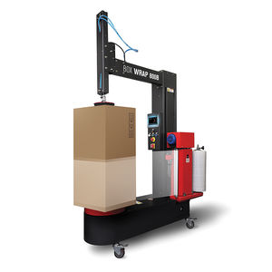 semi-automatic stretch wrapping machine
