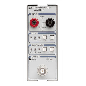 Signal amplifier - SR445A - Stanford Research Systems - wide-band ...