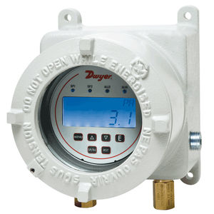 flow pressure controller / gas / differential / digital