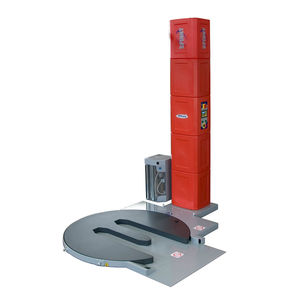 turntable stretch wrapper / semi-automatic / for industrial applications / stretch film