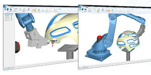 off-line programming software / simulation / CAD/CAM / for robotic applications