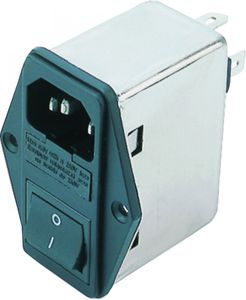 power entry module with switch