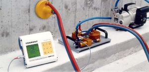air permeability tester / concrete permeability / for electrical appliances