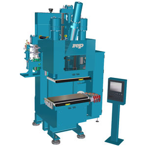 vertical injection molding machine / hydraulic / for rubber / for parts with insert