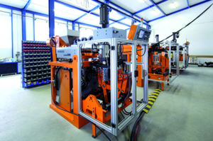 extrusion blow molding machine