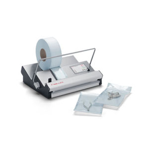 manual heat sealer / for medical applications / sachet / with touchscreen controls