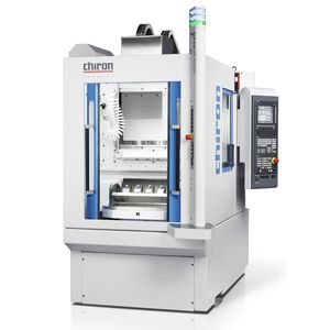 3-axis machining center / vertical / with rotary table / with 2 pins
