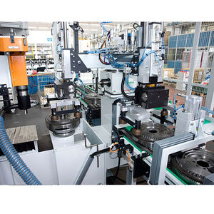 vertical balancing machine / dynamic / flywheel / automatic