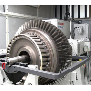 horizontal balancing machine / hard bearing / for aeronautical applications / for rotors