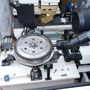 vertical balancing machine / dynamic / flywheel / automatic