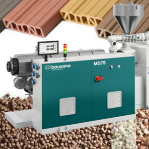 profile extrusion line