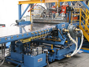 sheet extrusion line