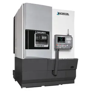 CNC lathe - V760EX - OKUMA - vertical / 2-axis / column type