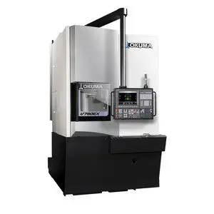 CNC lathe - V920EX - OKUMA - vertical / 2-axis / column type