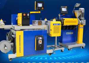 extrusion line with water cooling 1