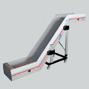 belt conveyor / magnetic belt / horizontal / Z type