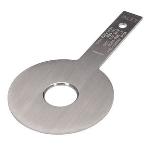differential pressure flow measurement orifice plate