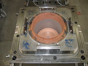 桶塑料注塑模具