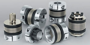 rigid coupling / metal bellows / sleeve and shear pin