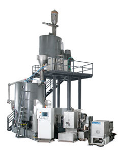 plastics recycling extrusion line