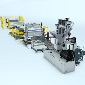 plastic sheet extrusion line