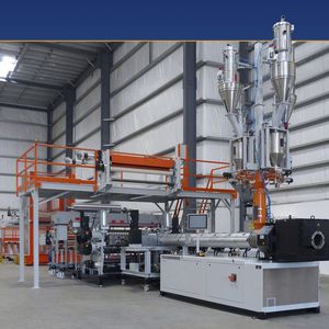 flat-film extrusion line