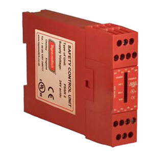safety control relay / 2 NO/NC / DIN rail