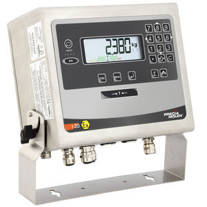 LCD display weight indicator