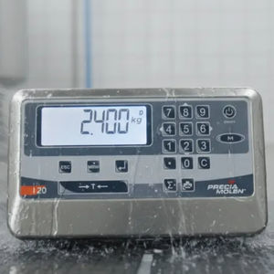 LCD display weight indicator