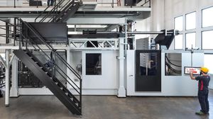 extrusion blow moulding machine