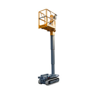 wheeled mast boom lift